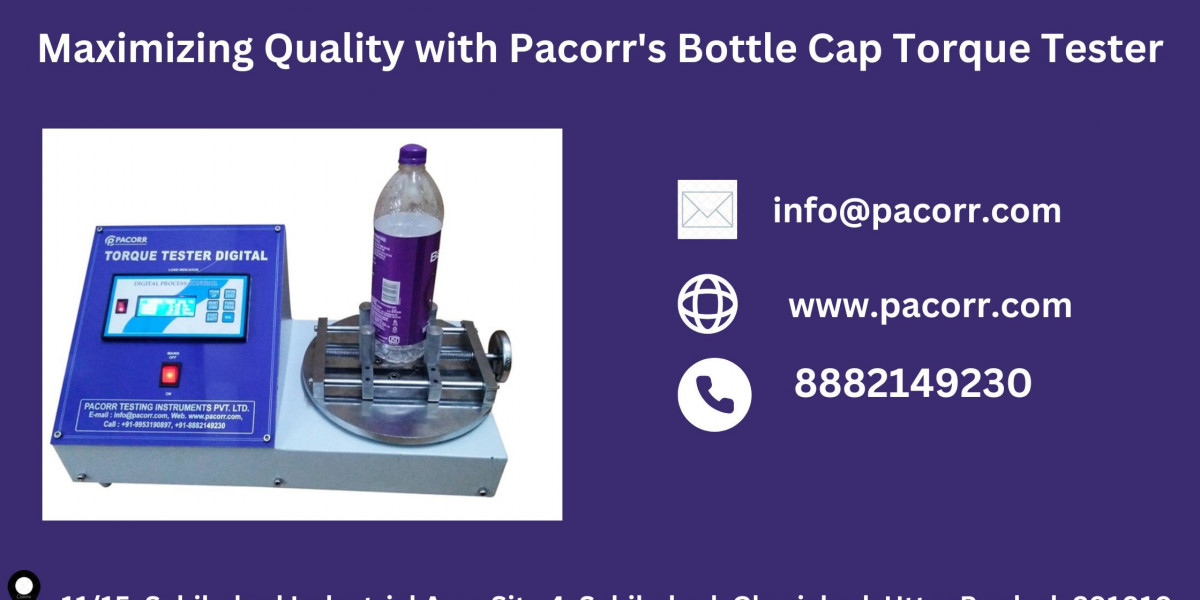 Bottle Cap Torque Tester: A Reliable Solution for Measuring Cap Tightness and Seal Integrity