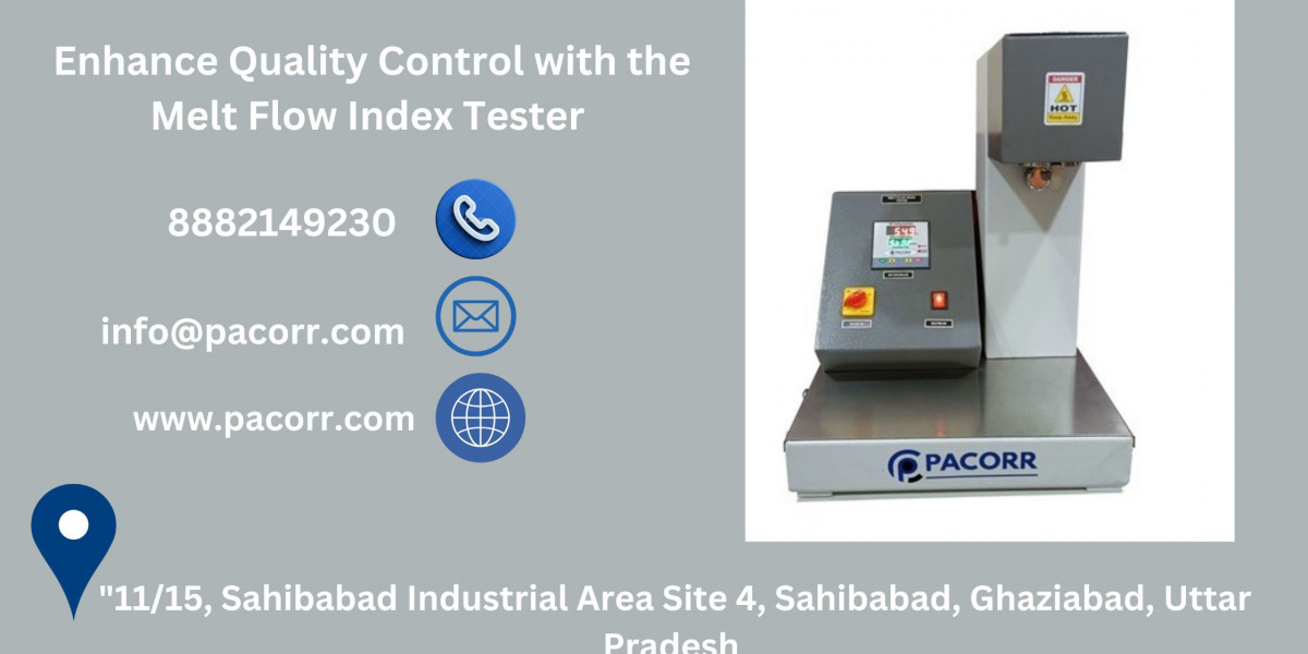 Melt Flow Index Tester: Your Key Instrument for High-Precision Melt Flow Rate Measurement on pacorr.com