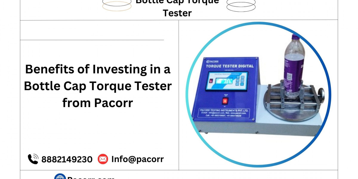 Understanding Bottle Cap Torque Tester A Comprehensive Guide for Quality Assurance