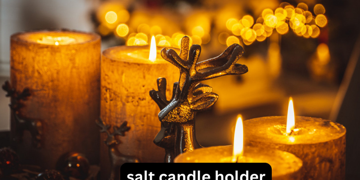 The Magic of Salt Candle Holders: Beauty, Benefits, and Beyond