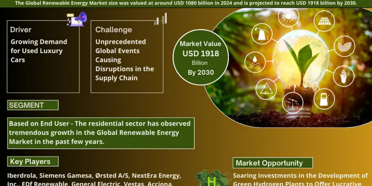 Renewable Energy Market Expected to Grow at 12.17% CAGR | Key Trends & Forecast to 2030