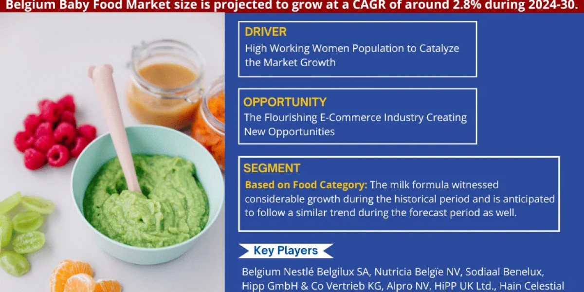 Belgium Baby Food Market Growth Report | Trends & Insights 2024-30