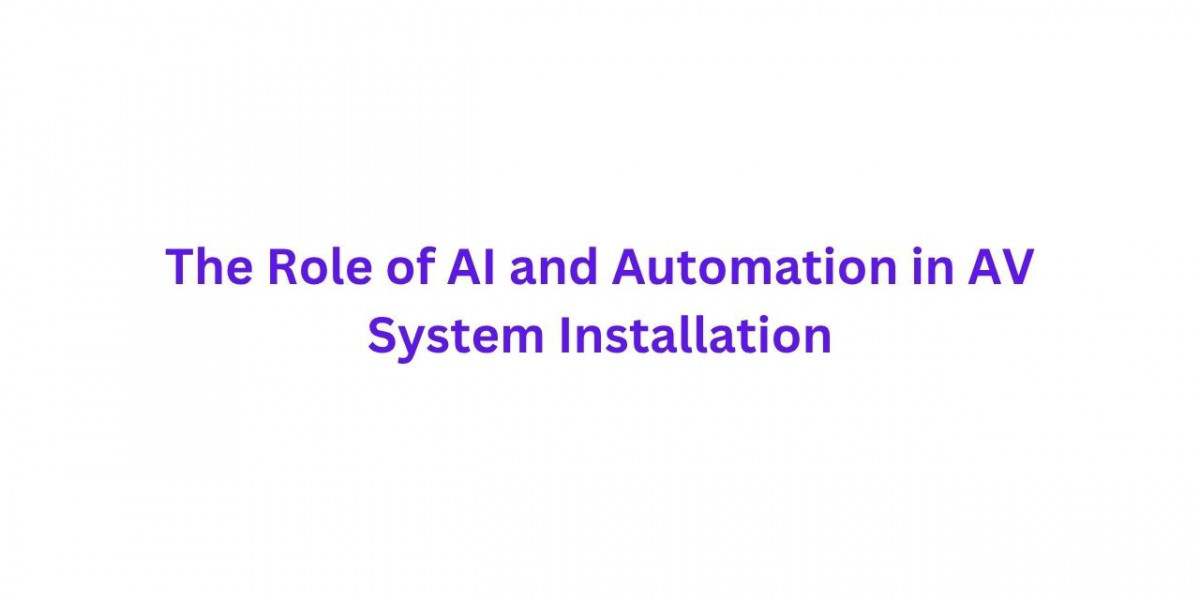 The Role of AI and Automation in AV System Installation